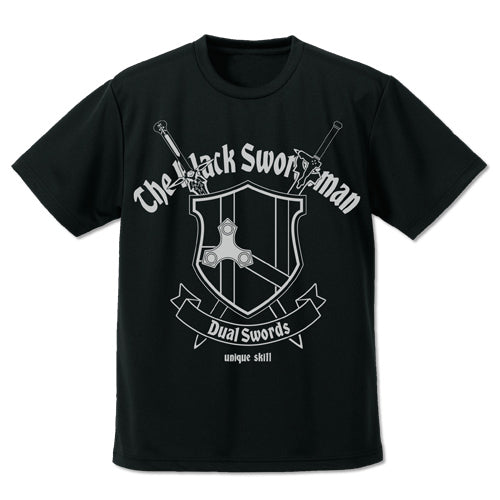 ソードアート・オンライン 黒の剣士ドライTシャツ/BLACK-M - 公式商品画像 | AniSmile