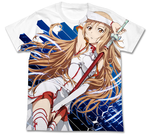 ソードアート・オンライン SAOアスナフルグラフィックTシャツ/WHITE-S - 公式商品画像 | AniSmile