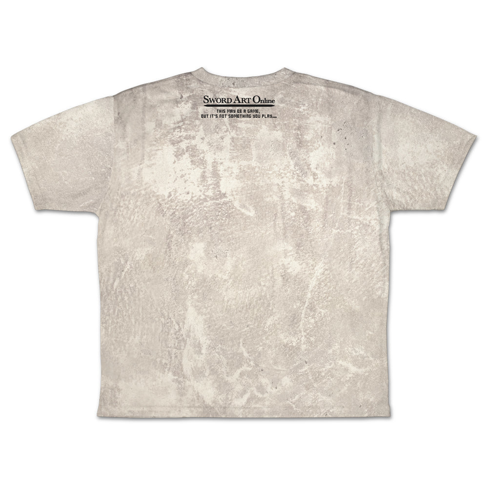 SAO冥き夕闇のスケルツォ アスナ 両面フルグラフィックTシャツ SAO第5層Ver./M Image 3 | AniSmile