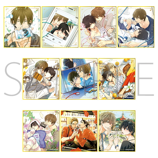 抱かれたい男1位に脅されています。 箔押しミニ色紙コレクション - 公式商品画像 | AniSmile