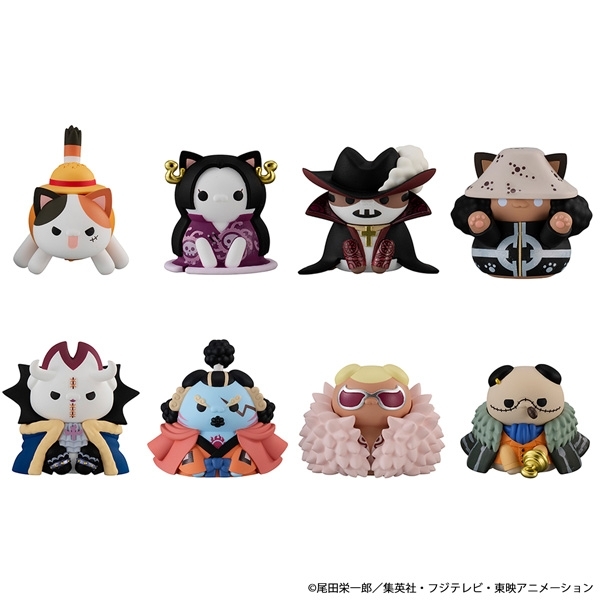 MEGA CAT PROJECT ワンピース ニャンピースニャーン! ルフィと王下七武海【再販】 - AniSmile