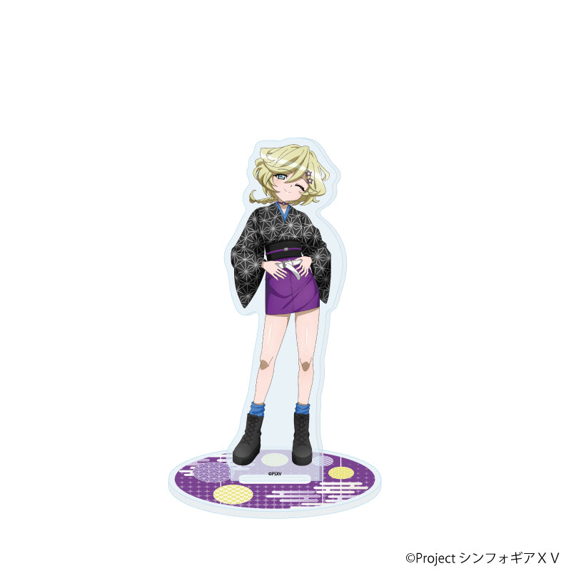 アクリルスタンド「戦姫絶唱シンフォギアXV」78/キャロル・マールス・ディーンハイム 着物×Y2KVer.(描き下ろしイラスト) - 公式商品画像 | AniSmile