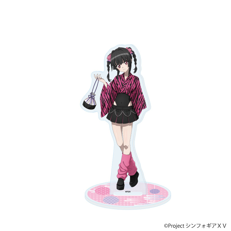 アクリルスタンド「戦姫絶唱シンフォギアXV」75/月読調 着物×Y2KVer.(描き下ろしイラスト) - official product image | AniSmile