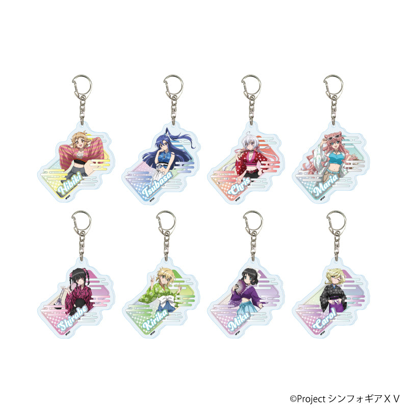 アクリルキーホルダー「戦姫絶唱シンフォギアXV」12/ブラインド(全8種) 着物×Y2KVer.(描き下ろしイラスト) - 公式商品画像 | AniSmile