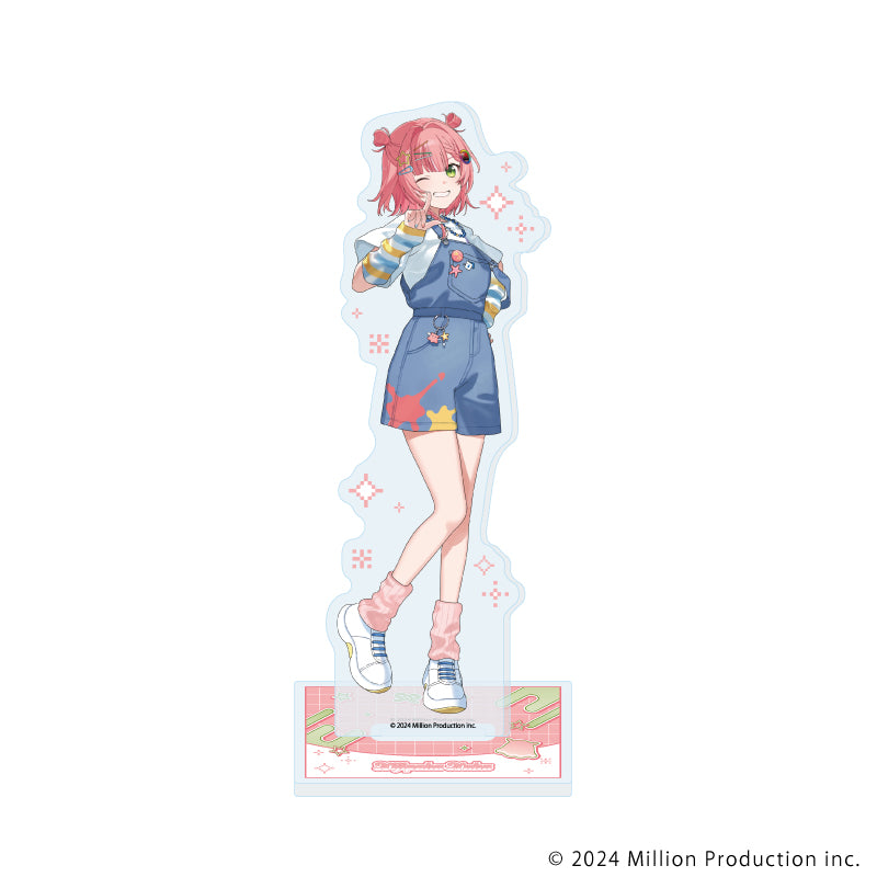 アクリルスタンド「Million Production」28/虹深°ぬふ お揃いTシャツver.(描き起こしイラスト) - 公式商品画像 | AniSmile