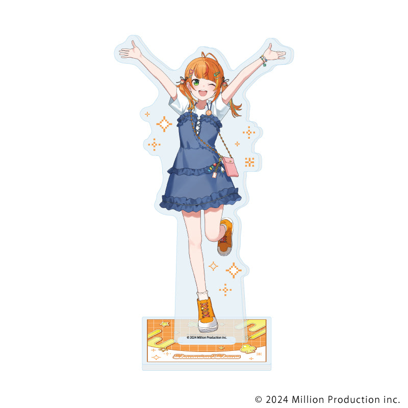 アクリルスタンド「Million Production」27/小廻こま お揃いTシャツver.(描き起こしイラスト) - 公式商品画像 | AniSmile