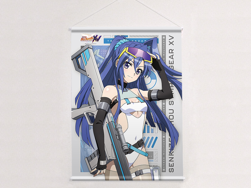 [戦姫絶唱シンフォギアXV]描き下ろしB2タペストリー(翼/サイバーミリタリー)Wスエード 画像 2 | AniSmile