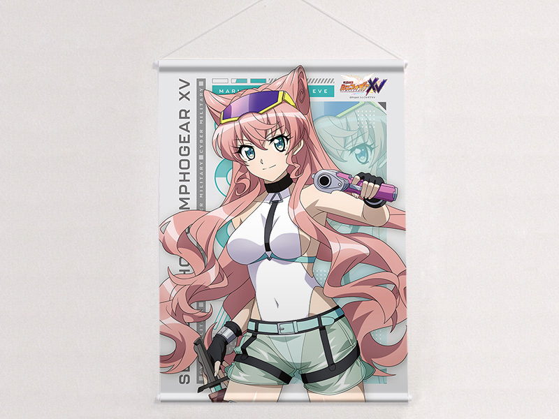 [戦姫絶唱シンフォギアXV]描き下ろしB2タペストリー(マリア/サイバーミリタリー)Wスエード 画像 2 | AniSmile