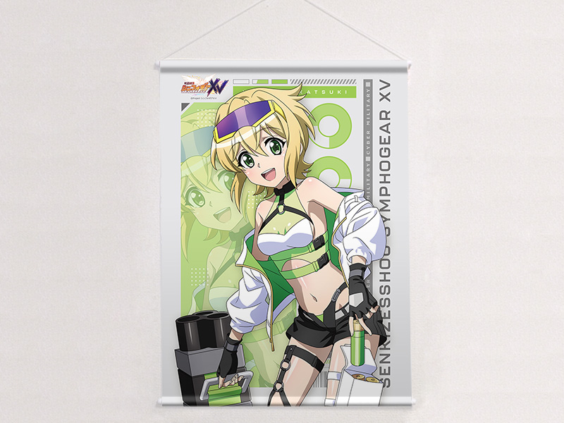 [戦姫絶唱シンフォギアXV]描き下ろしB2タペストリー(切歌/サイバーミリタリー)Wスエード 画像 2 | AniSmile