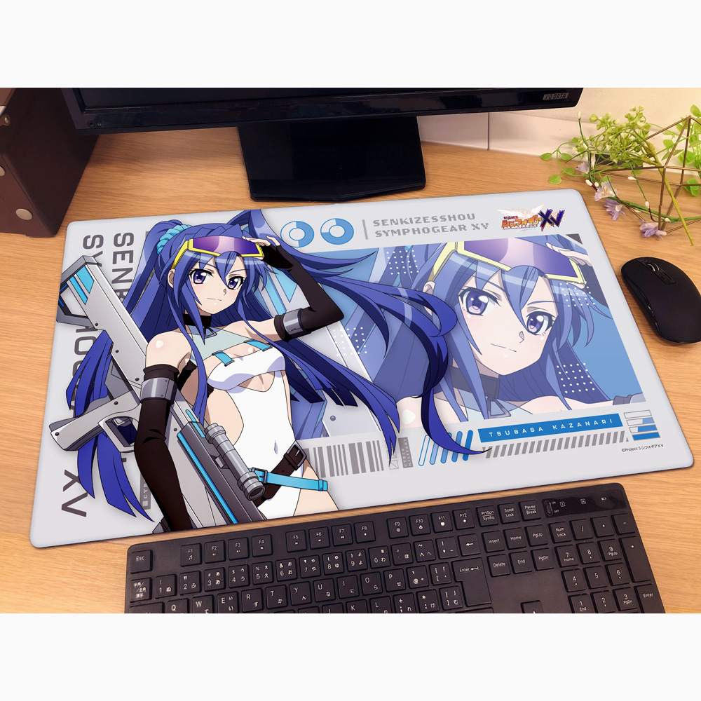 [戦姫絶唱シンフォギアXV]描き下ろしラバーマット(翼/サイバーミリタリー) 图片 2 | AniSmile