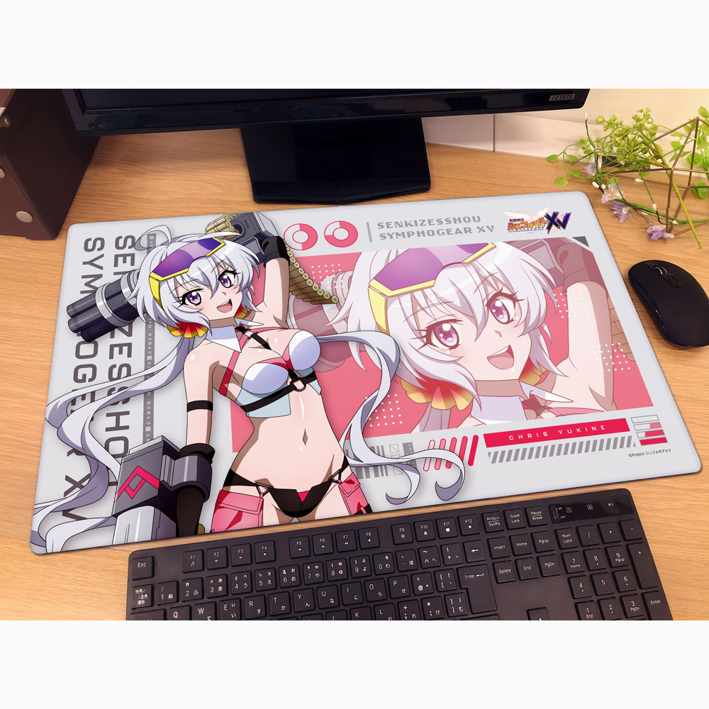 [戦姫絶唱シンフォギアXV]描き下ろしラバーマット(クリス/サイバーミリタリー) 画像 2 | AniSmile