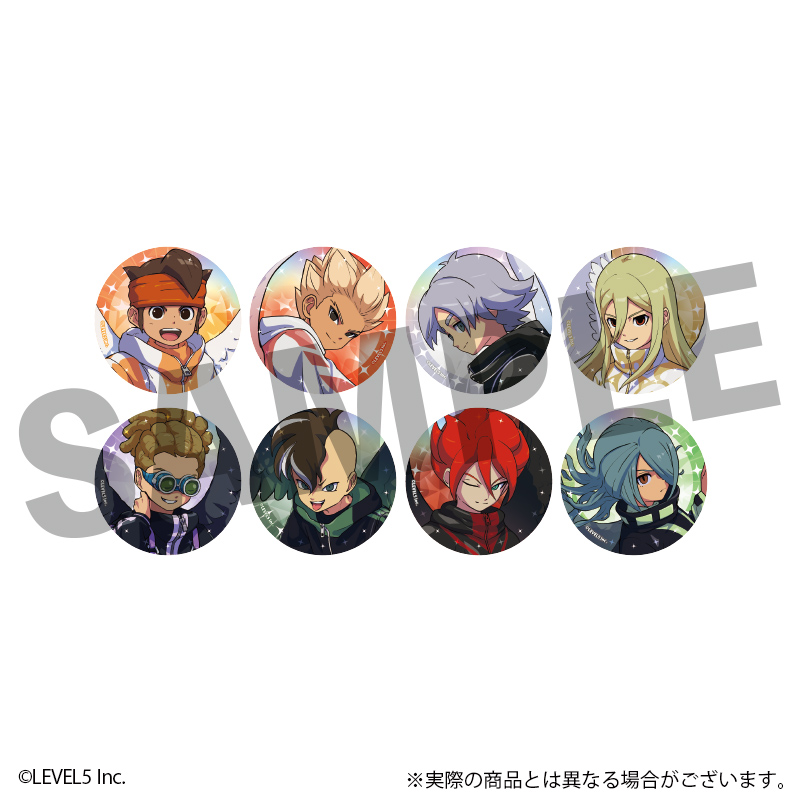 イナズマイレブン 英雄たちのヴィクトリーロード トレーディング缶バッジ 天使&悪魔ver. 全8種 - 公式商品画像 | AniSmile