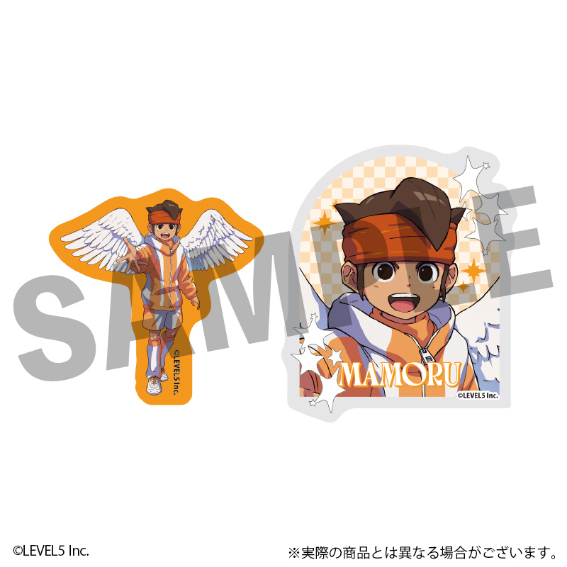 イナズマイレブン 英雄たちのヴィクトリーロード ステッカーセット(1パック2枚入り) 円堂 守 天使ver. - 公式商品画像 | AniSmile