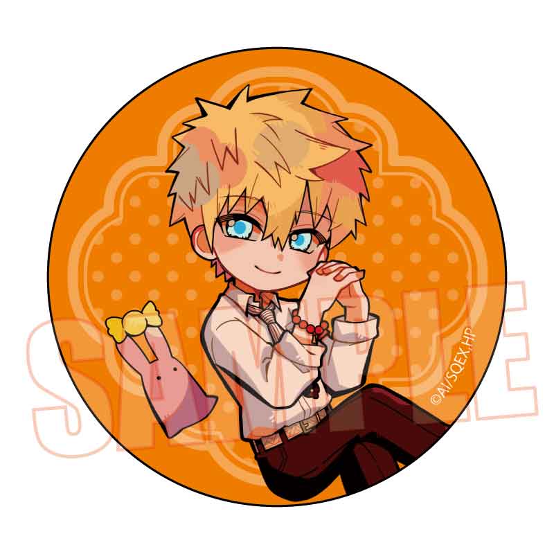 トレーディング缶バッジ 地縛少年花子くん/ぷかっしゅ 画像 5 | AniSmile