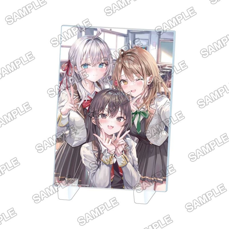 『時々ボソッとロシア語でデレる隣のアーリャさん』~memorial photo~ アクリルパネル アーリャ&有希&マーシャ - 公式商品画像 | AniSmile
