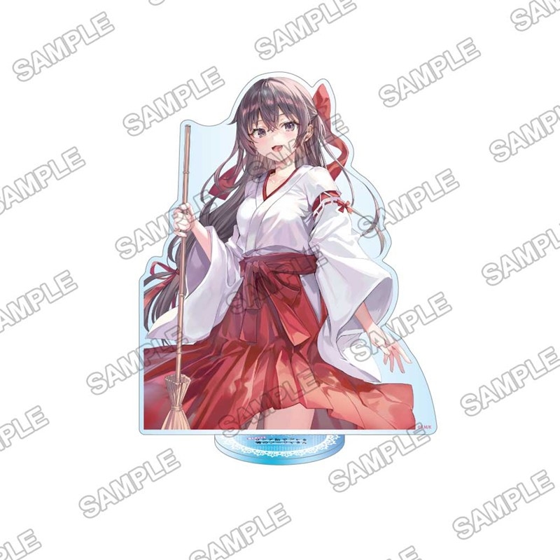 『時々ボソッとロシア語でデレる隣のアーリャさん』オーロラアクリルスタンド 有希 巫女服Ver. - 公式商品画像 | AniSmile