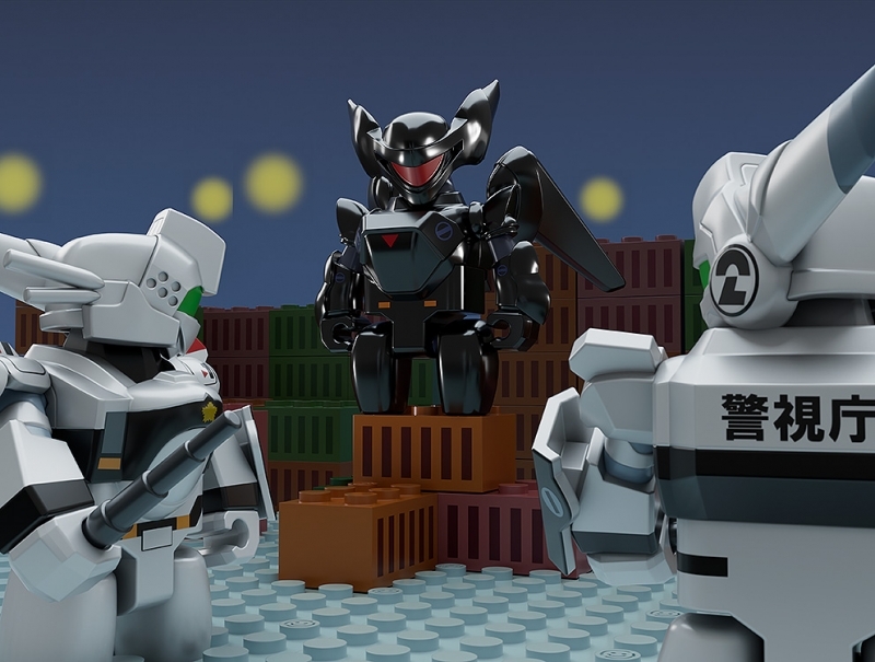 BRICKROID AV-98イングラム 1号機 画像 5 | AniSmile
