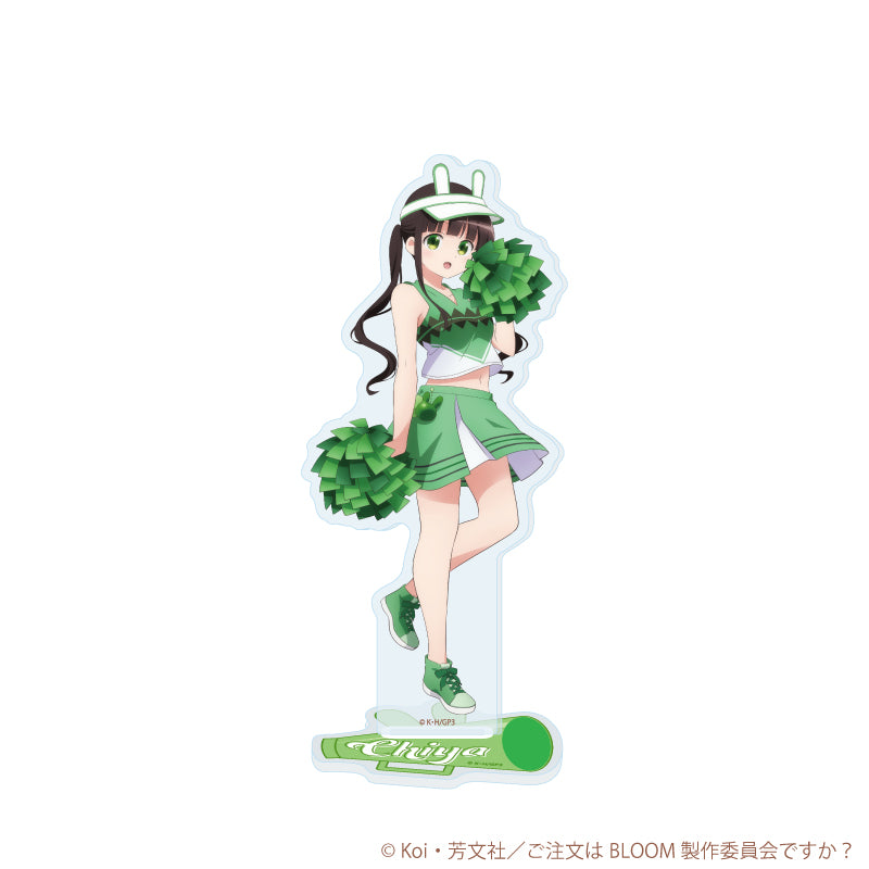 アクリルスタンド「ご注文はうさぎですか?BLOOM」33/千夜 チアリーダーver.(描き下ろしイラスト) - 公式商品画像 | AniSmile
