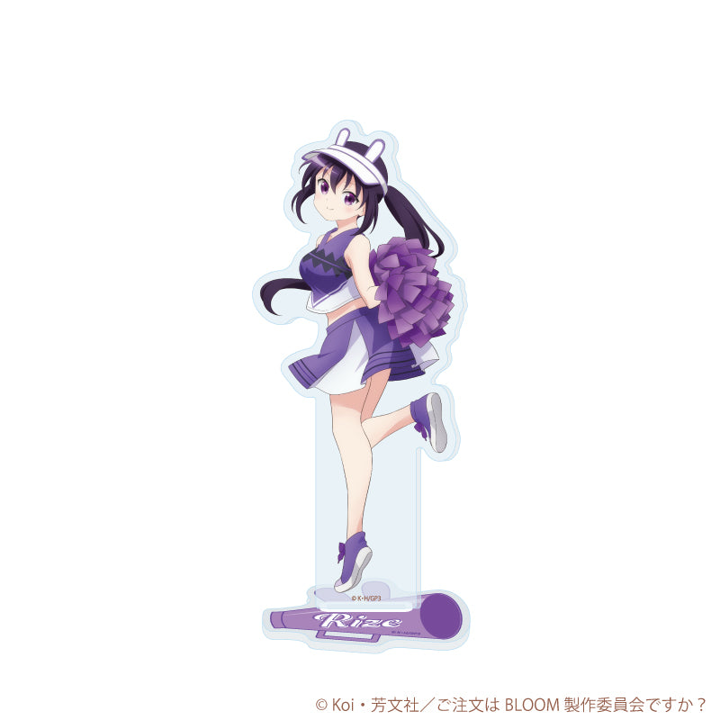 アクリルスタンド「ご注文はうさぎですか?BLOOM」32/リゼ チアリーダーver.(描き下ろしイラスト) - 公式商品画像 | AniSmile