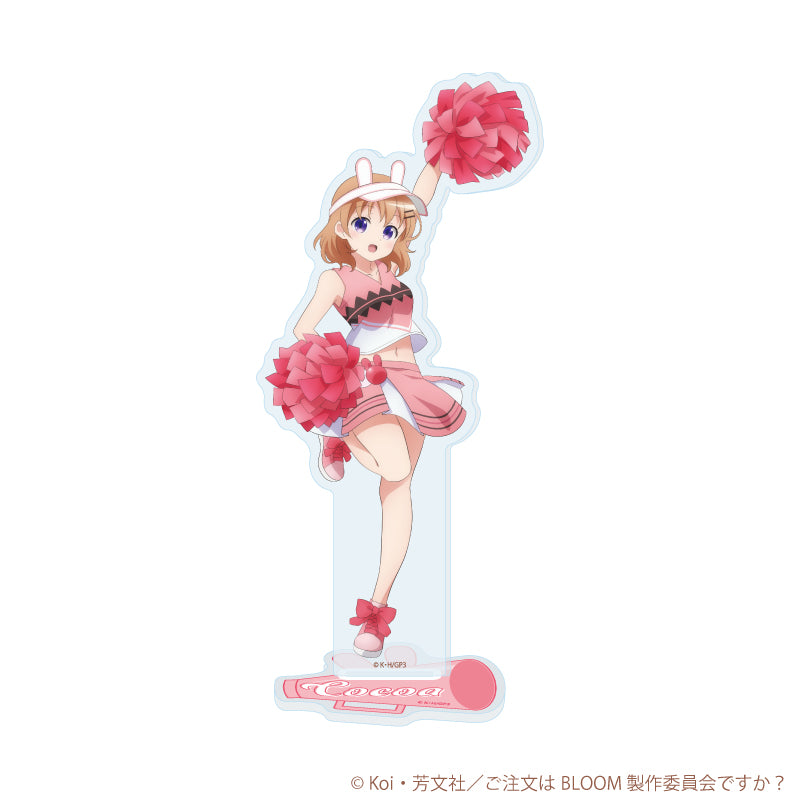 アクリルスタンド「ご注文はうさぎですか?BLOOM」30/ココア チアリーダーver.(描き下ろしイラスト) - 公式商品画像 | AniSmile