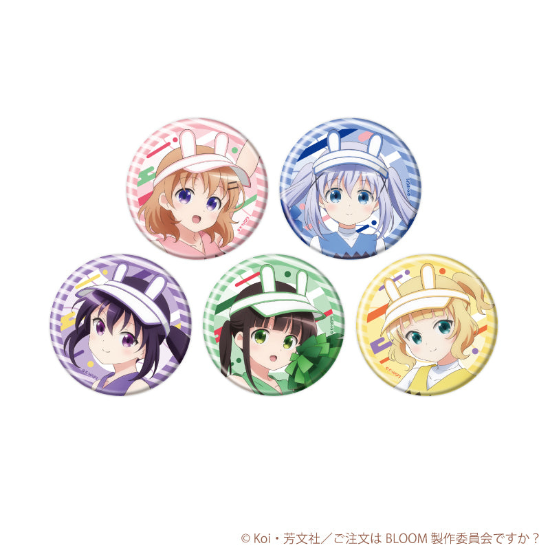 缶バッジ「ご注文はうさぎですか?BLOOM」04/チアリーダーver. ブラインド(全5種)(描き下ろしイラスト) - 公式商品画像 | AniSmile