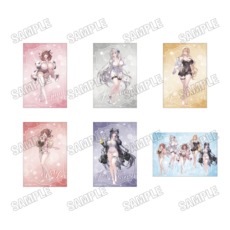 「アズールレーン」 描き下ろしイラストカードセット【お風呂あがりver.】 - 公式商品画像 | AniSmile