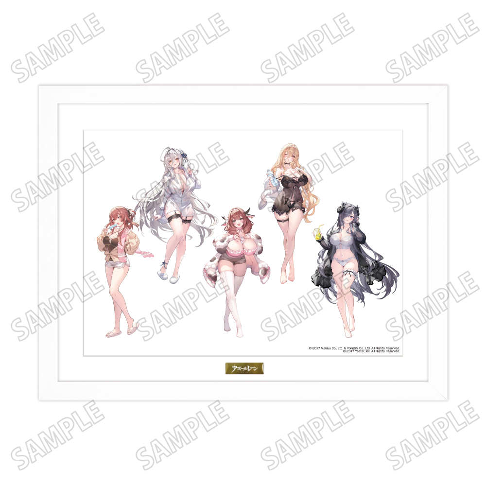 「アズールレーン」 描き下ろし複製原画【お風呂あがりver.】 - 公式商品画像 | AniSmile