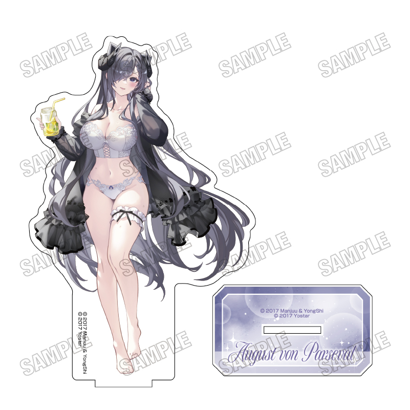 「アズールレーン」 描き下ろしBIGアクリルスタンド【お風呂あがりver.】⑤アウグスト・フォン・パーセヴァル - 公式商品画像 | AniSmile