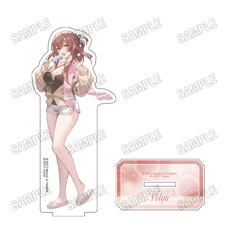 「アズールレーン」 描き下ろしBIGアクリルスタンド【お風呂あがりver.】④ヴォルガ - 公式商品画像 | AniSmile