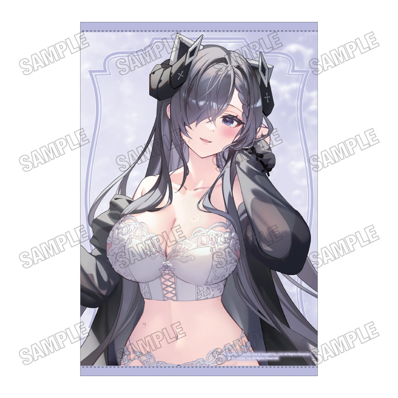 「アズールレーン」 描き下ろしB2タペストリー【お風呂あがりver.】⑤アウグスト・フォン・パーセヴァル - 公式商品画像 | AniSmile