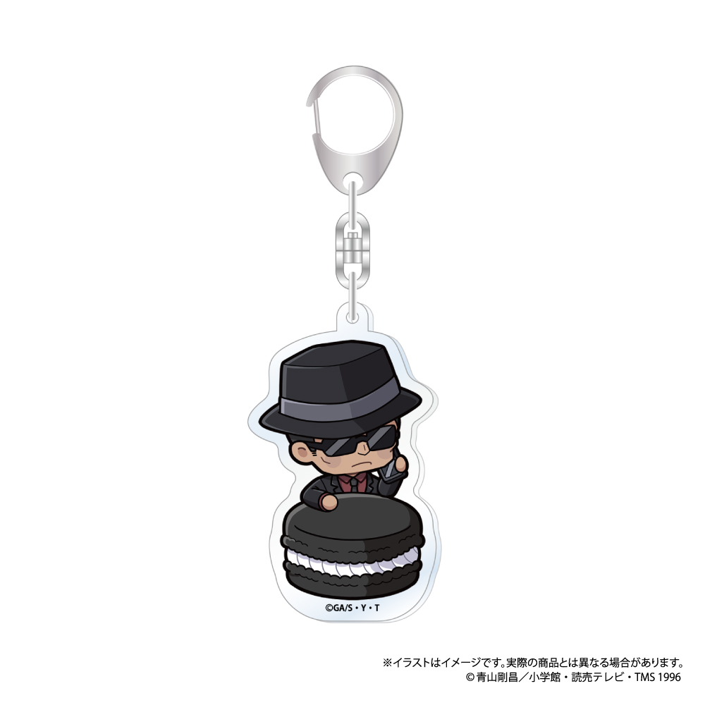 名探偵コナン アクリルキーホルダー ウォッカSD(マカロンvol.2) - 公式商品画像 | AniSmile