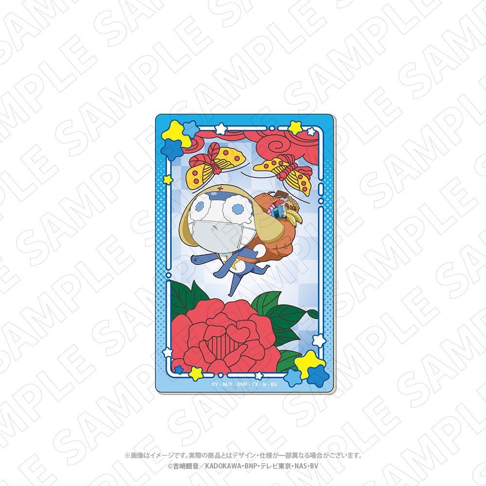 キャラディショナルトイ ケロロ軍曹 花札柄アクリルカード(ちびゼロ) - 公式商品画像 | AniSmile