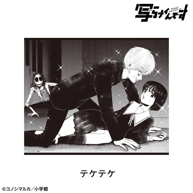 【写らナイんです】キャンバスボード:テケテケ 画像 2 | AniSmile