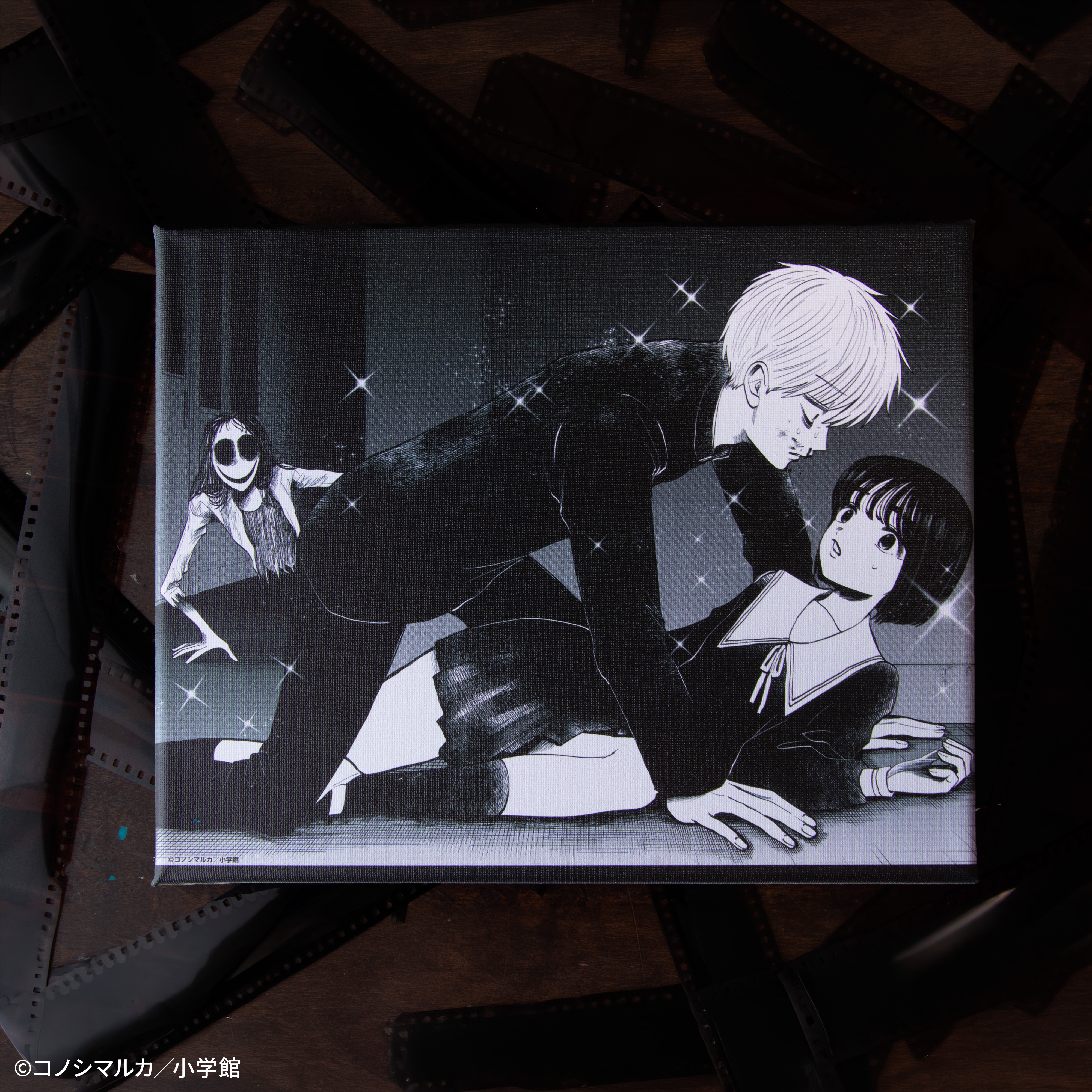 【写らナイんです】キャンバスボード:テケテケ 画像 3 | AniSmile
