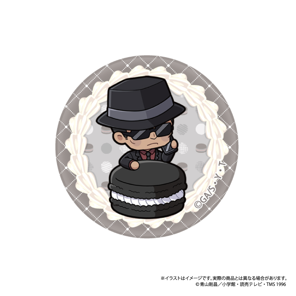 名探偵コナン ガラスマグネット ウォッカSD(マカロンvol.2) Image 3 | AniSmile