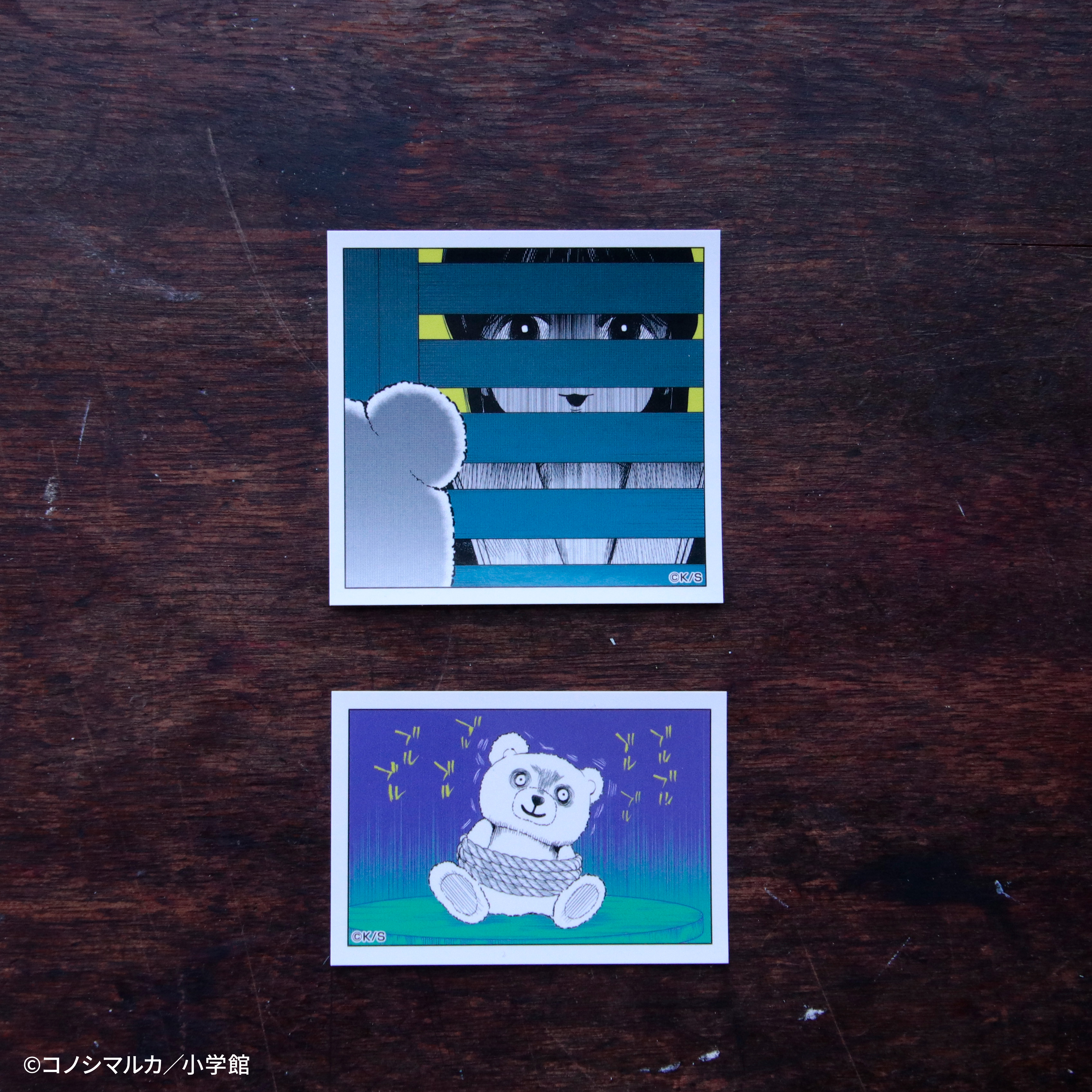 【写らナイんです】ゆるコマステッカーセット2枚:橘みちる&烏野先生 画像 4 | AniSmile