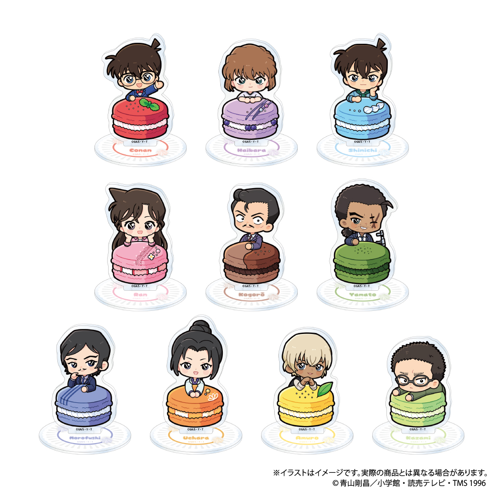 名探偵コナン アクリルスタンド 上原由衣SD(マカロンvol.1) 画像 4 | AniSmile