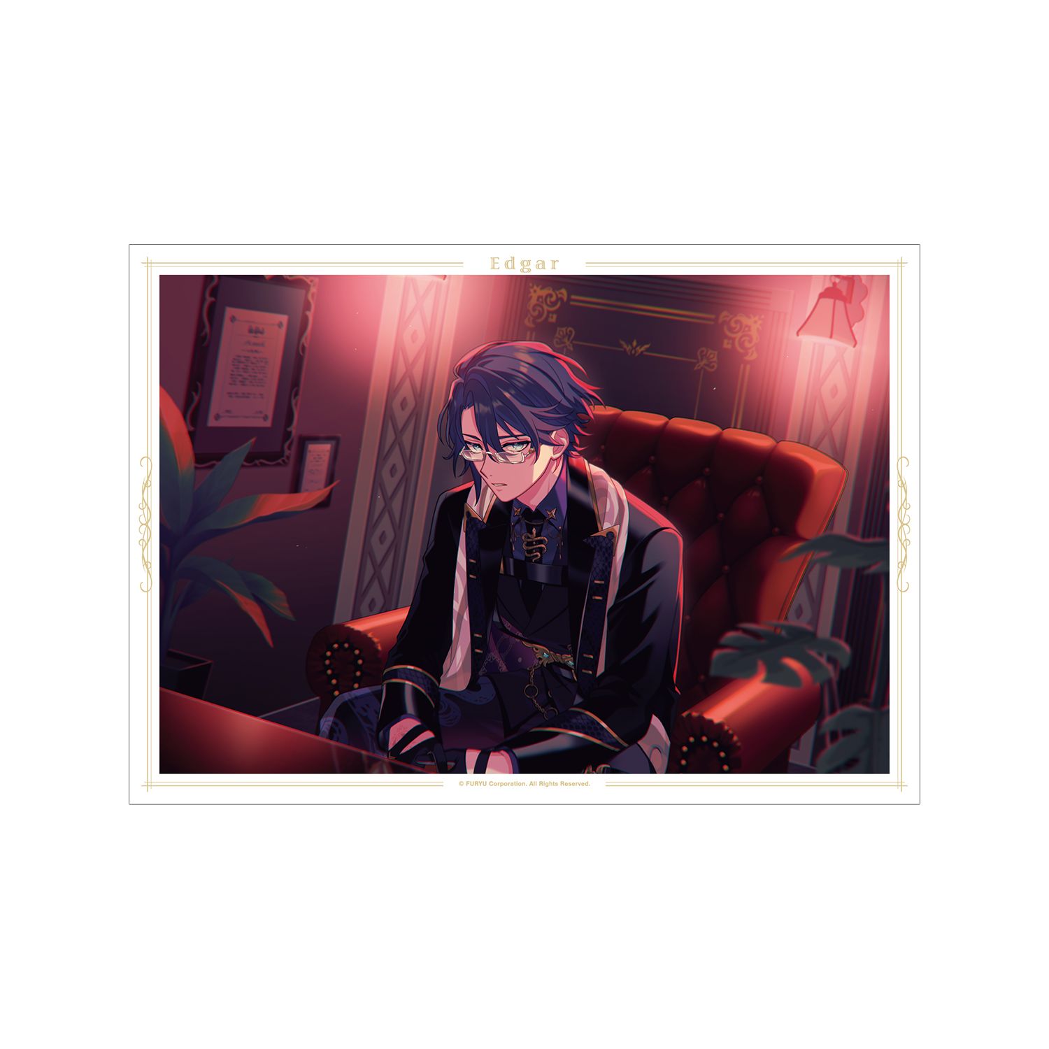 廻らぬ星のステラリウム エドガー 『プロジェクトA~SPY×SPY~』 A3マット加工ポスター 画像 2 | AniSmile