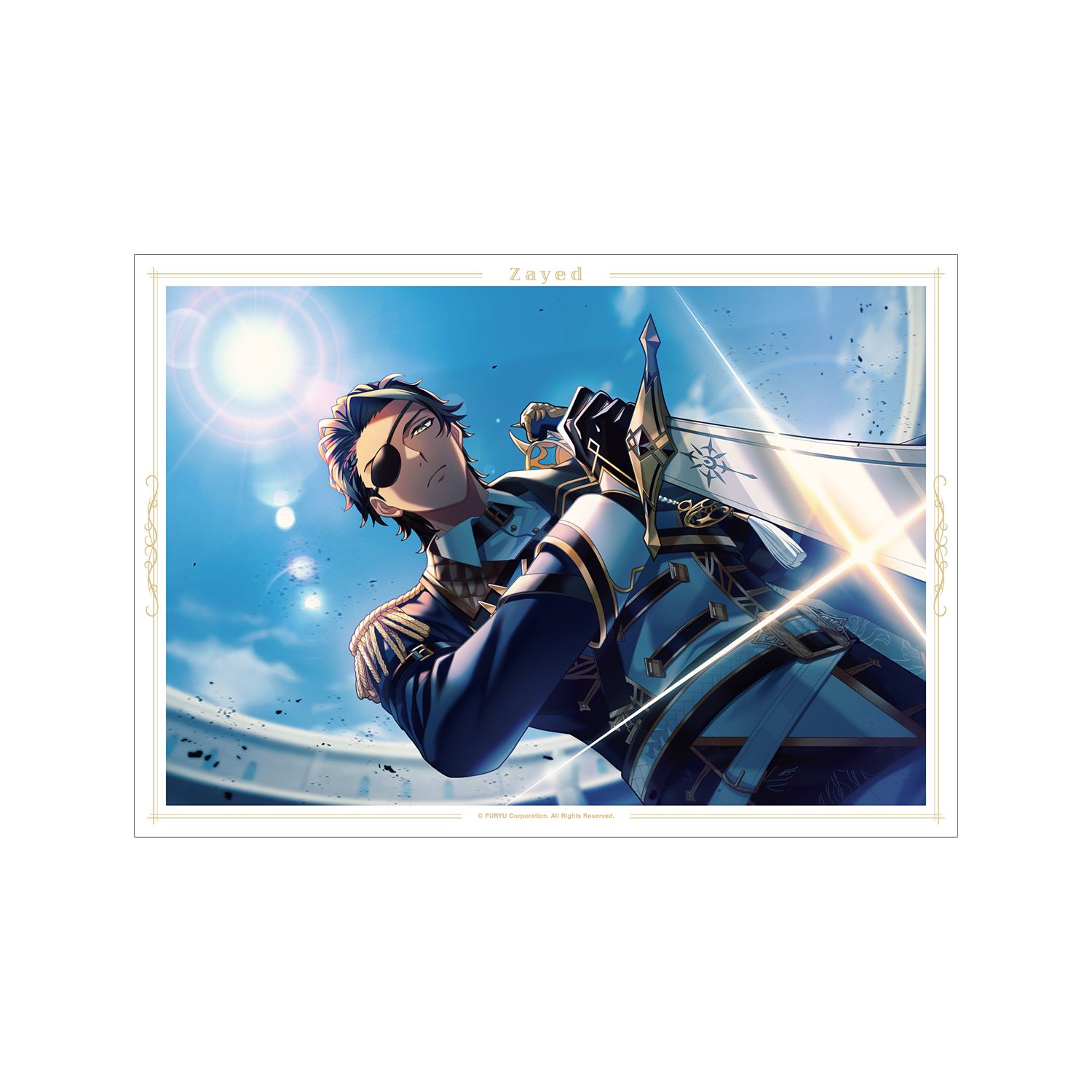 廻らぬ星のステラリウム ザイード 『フィクステラの双剣』 A3マット加工ポスター - 公式商品画像 | AniSmile