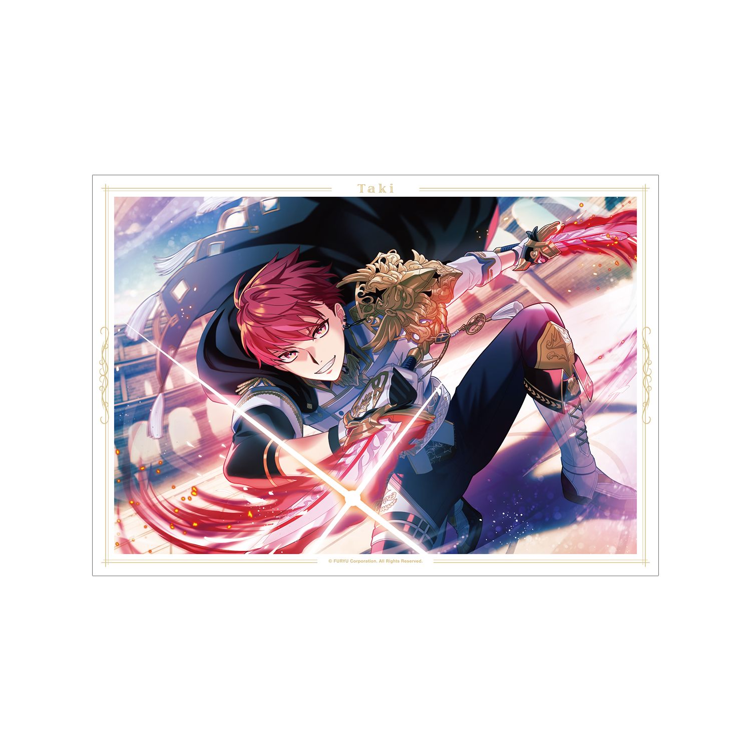 廻らぬ星のステラリウム タキ 『フィクステラの双剣』 A3マット加工ポスター - 公式商品画像 | AniSmile