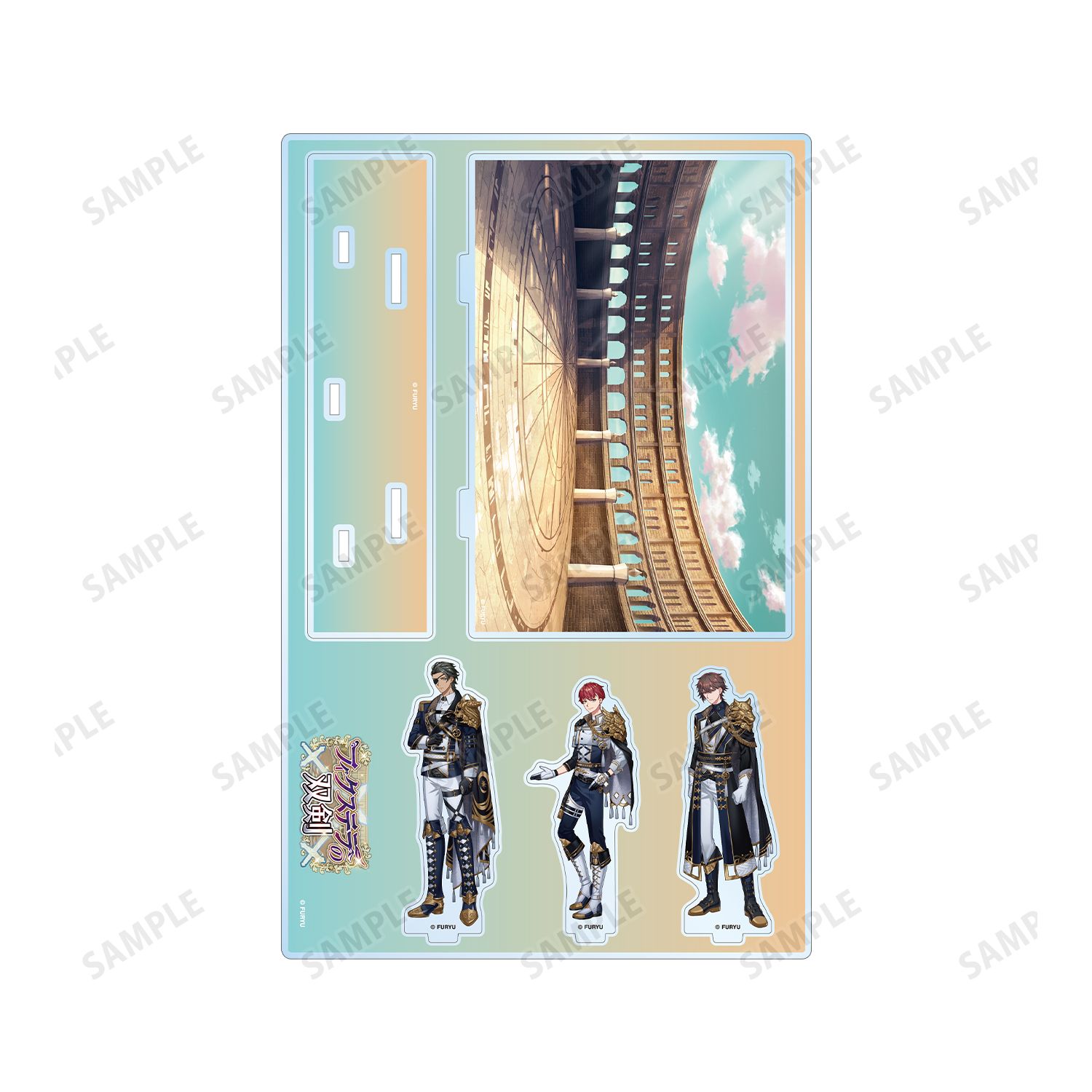 廻らぬ星のステラリウム 『フィクステラの双剣』 アクリルジオラマ 画像 3 | AniSmile