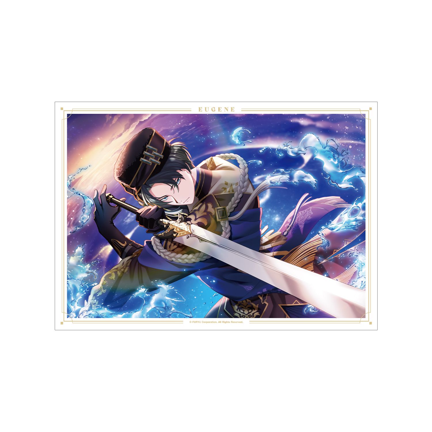 廻らぬ星のステラリウム ユージン 『舞う湖畔のフォークロア』 A3マット加工ポスター 画像 3 | AniSmile