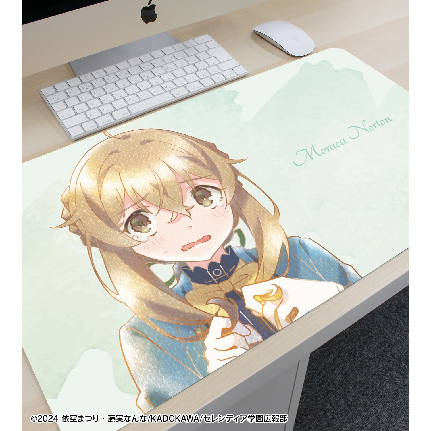 TVアニメ『サイレント・ウィッチ 沈黙の魔女の隠しごと』 モニカ・ノートン Ani-Art aqua label マルチデスクマット 画像 3 | AniSmile