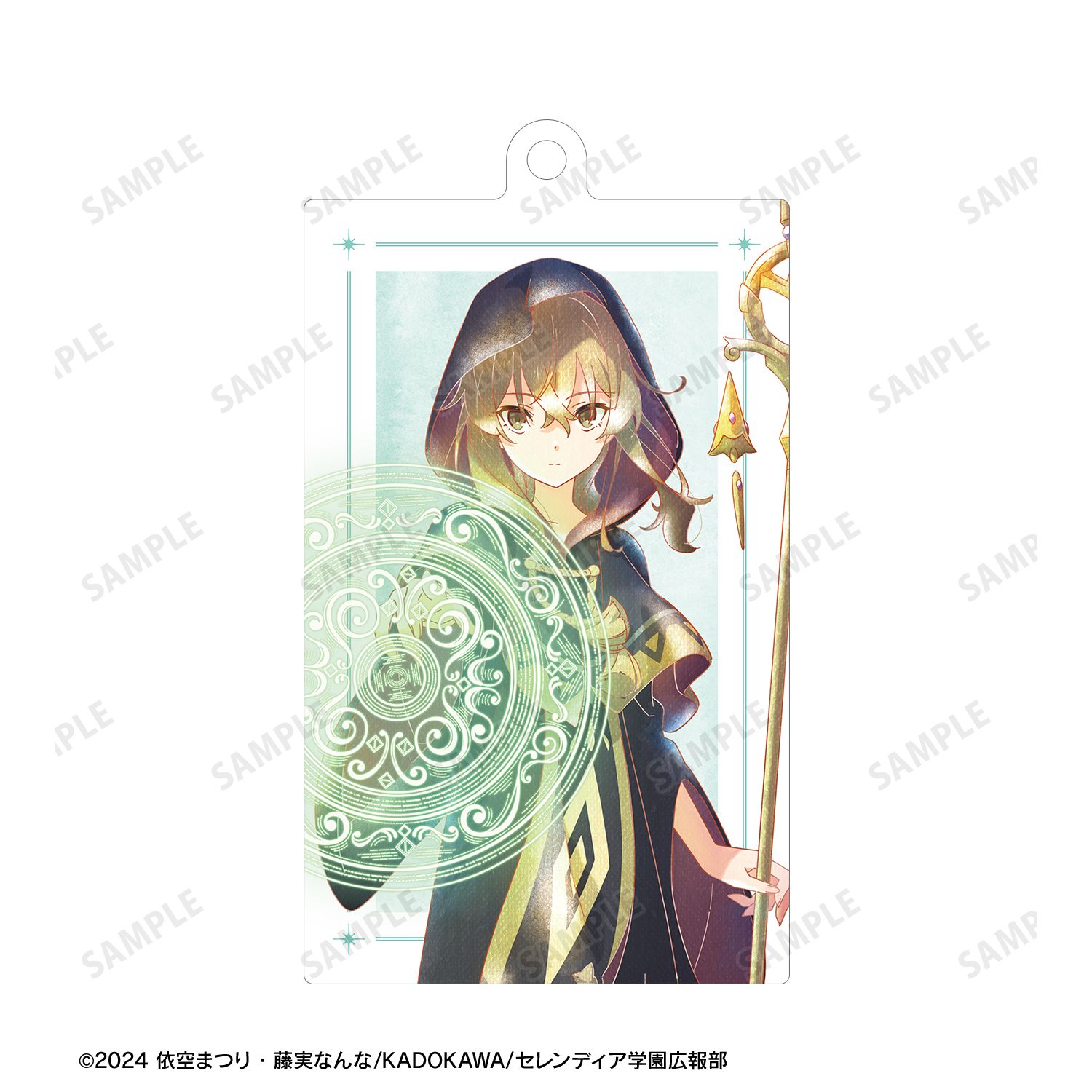 TVアニメ『サイレント・ウィッチ 沈黙の魔女の隠しごと』 モニカ・エヴァレット Ani-Art aqua label 両面貼り合わせアクリルキーホルダー Image 4 | AniSmile