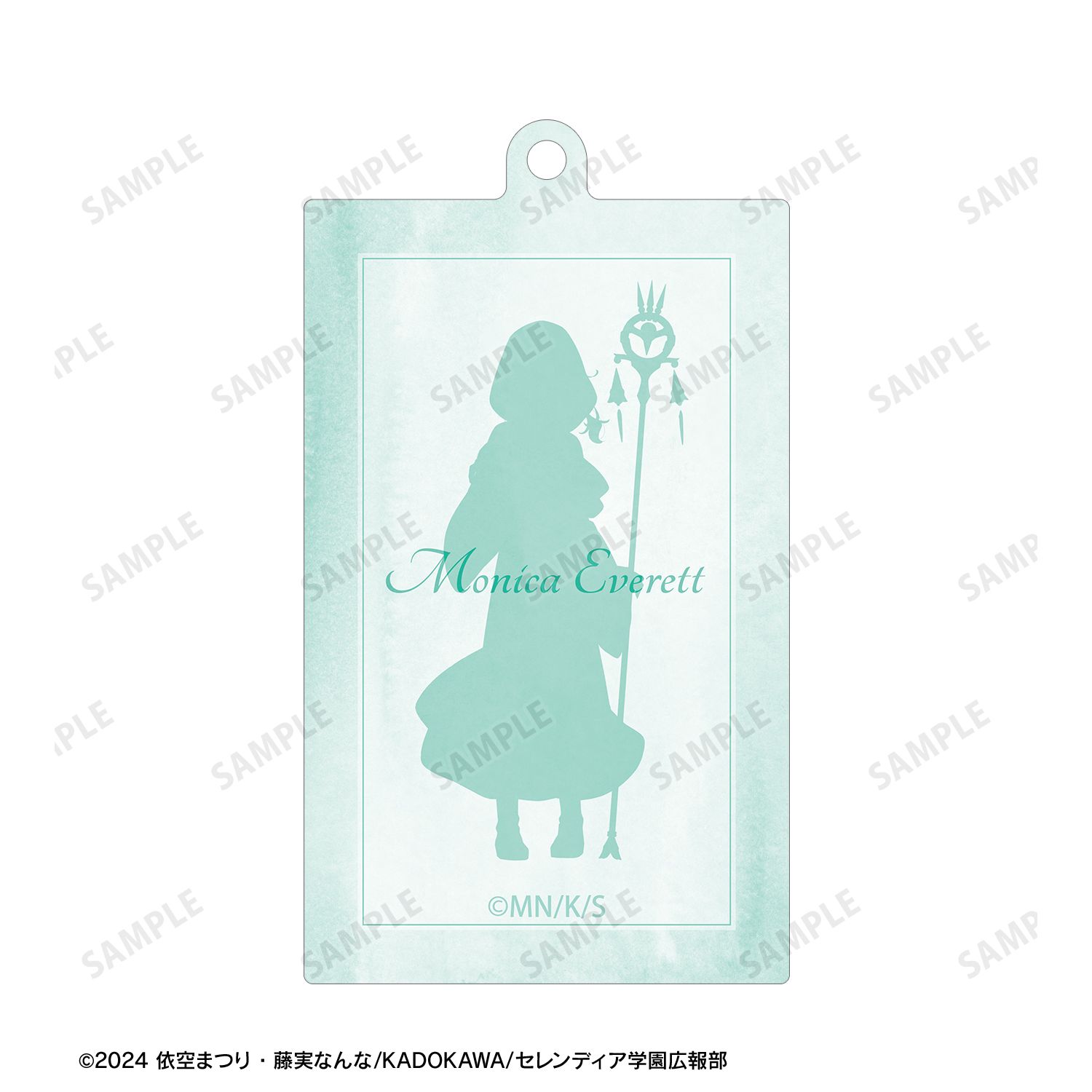 TVアニメ『サイレント・ウィッチ 沈黙の魔女の隠しごと』 モニカ・エヴァレット Ani-Art aqua label 両面貼り合わせアクリルキーホルダー Image 3 | AniSmile