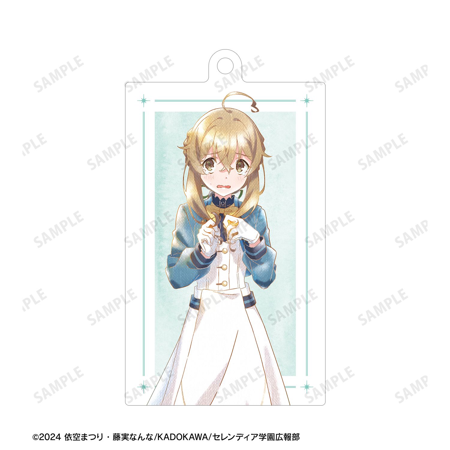 TVアニメ『サイレント・ウィッチ 沈黙の魔女の隠しごと』 モニカ・ノートン Ani-Art aqua label 両面貼り合わせアクリルキーホルダー 画像 3 | AniSmile