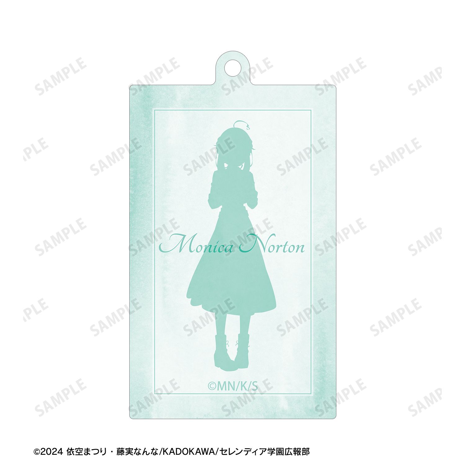TVアニメ『サイレント・ウィッチ 沈黙の魔女の隠しごと』 モニカ・ノートン Ani-Art aqua label 両面貼り合わせアクリルキーホルダー 画像 4 | AniSmile