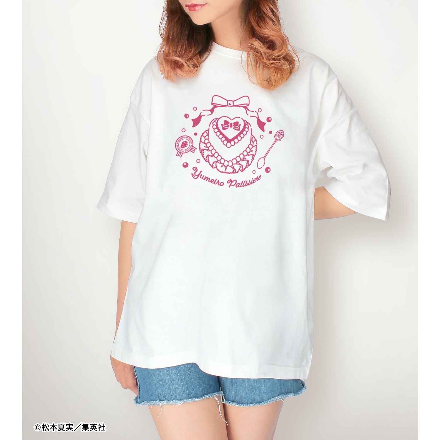 夢色パティシエール モチーフ BIGシルエットTシャツユニセックス(サイズ/S) 画像 5 | AniSmile