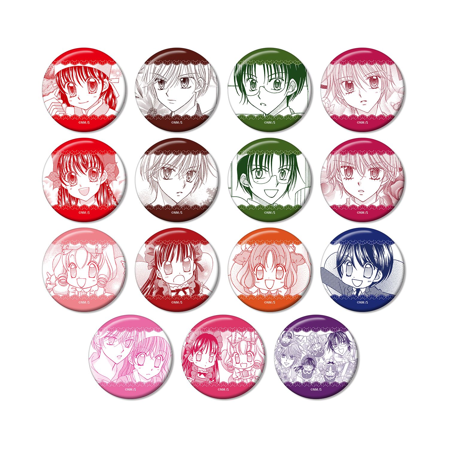 夢色パティシエール トレーディング原作コマ缶バッジ vol.2(単位/単品) - 公式商品画像 | AniSmile