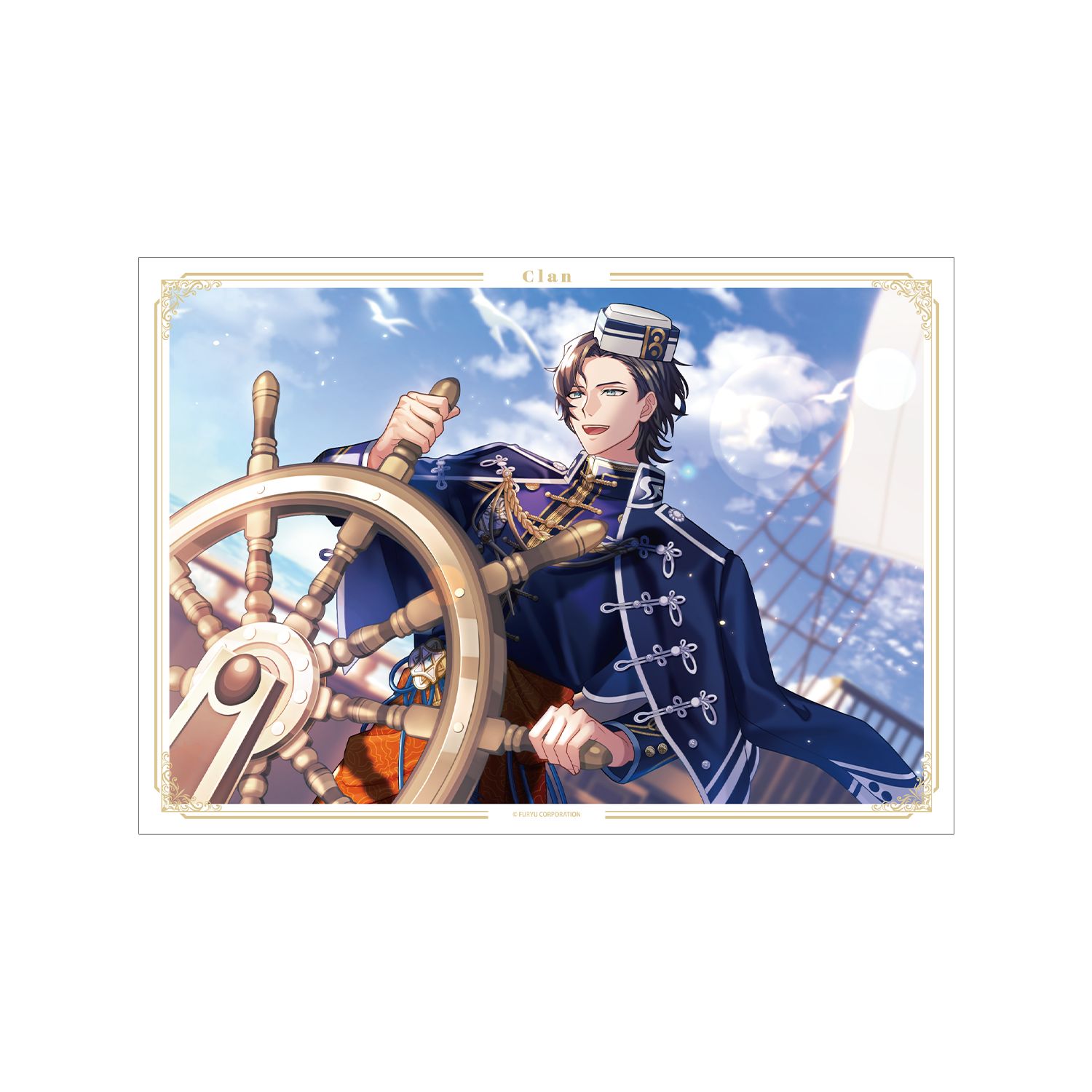 廻らぬ星のステラリウム クラン 『凪待つ溟海のアクィラ』 A3マット加工ポスター - 公式商品画像 | AniSmile